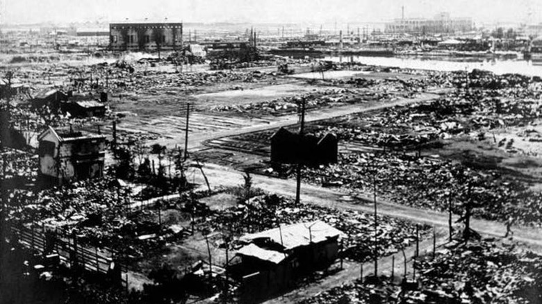 destruction of Yokohama in earthquake