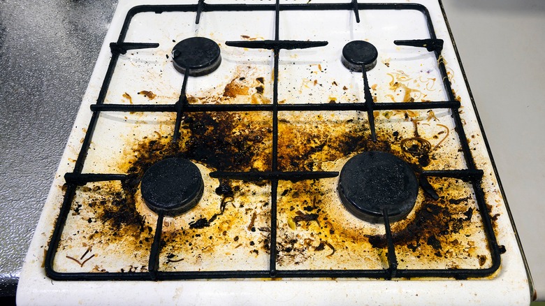 A stove top