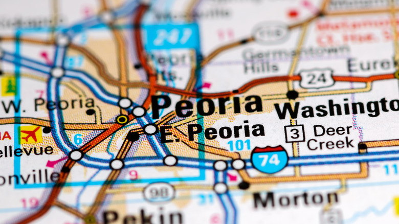 Peoria map 