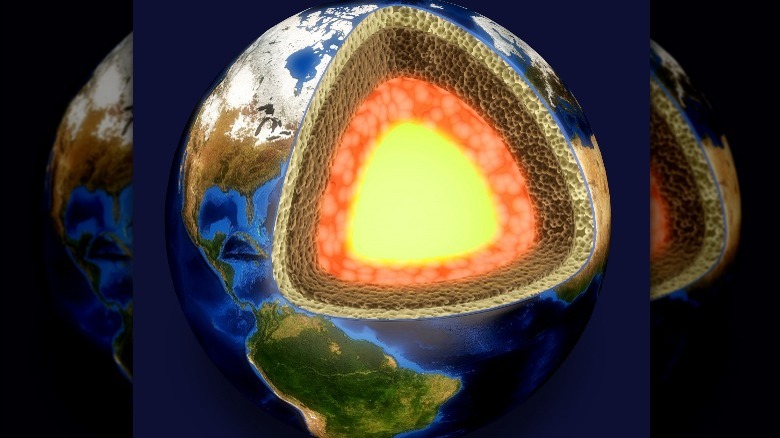 Earth's layers revealed