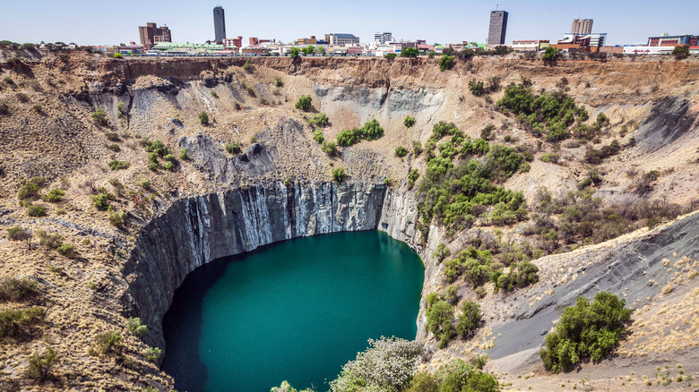 South African diamond mine