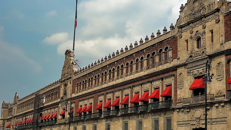 Palacio Nacional in Mexico City