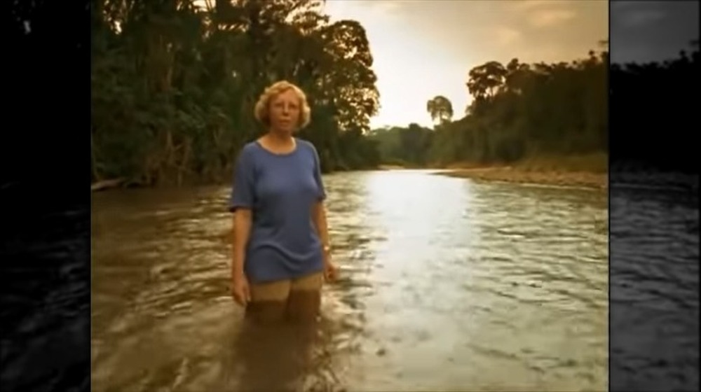 Juliane Koepcke in river