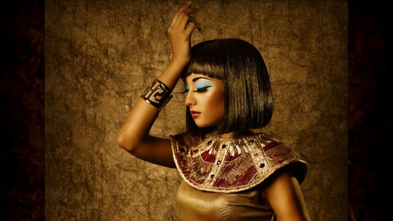 Egyptian woman posing