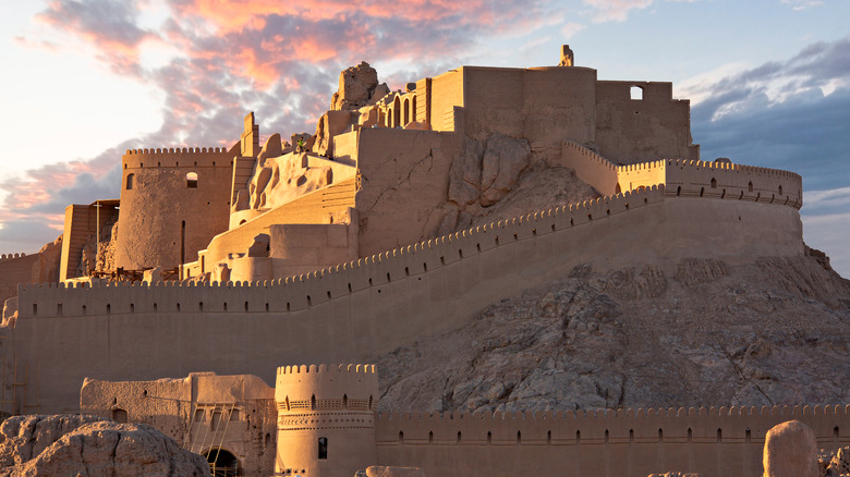 Remains of Persian castle