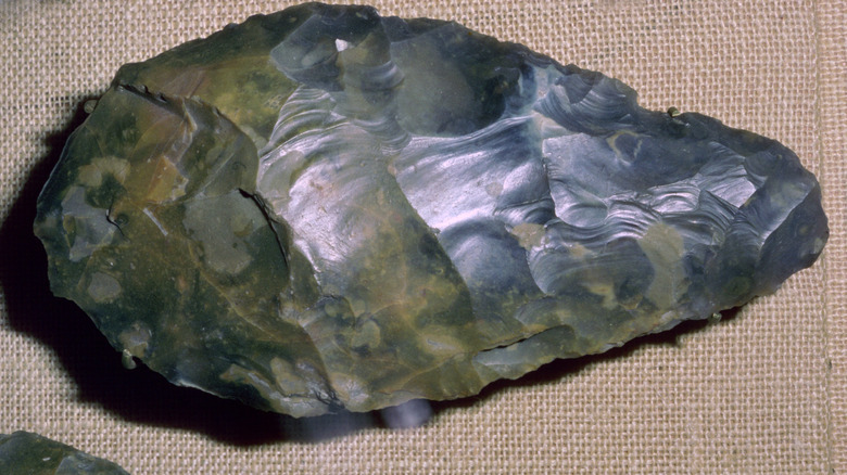 Paleolithic Flint handaxe