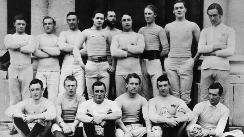 an 1883 college football team