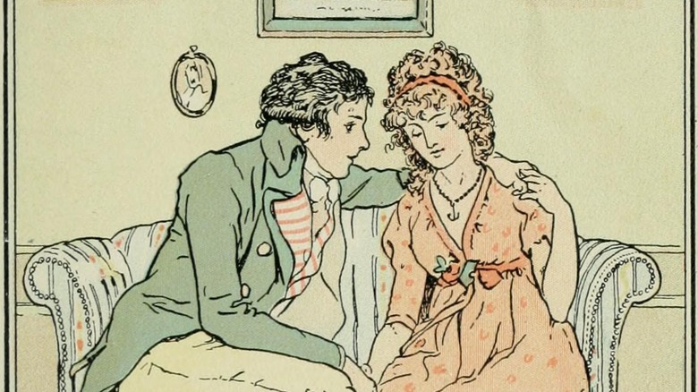 Illustration of Sense and Sensibility