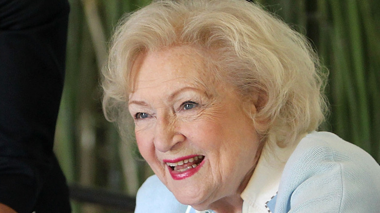 Betty White smiling 