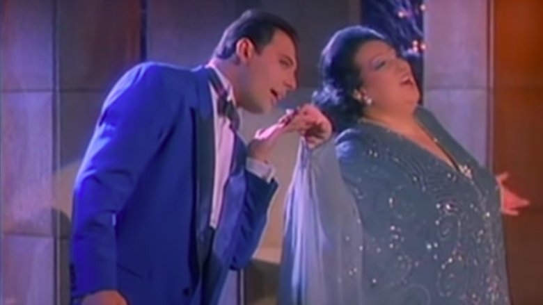 Freddie Mercury and Montserrat Caballe