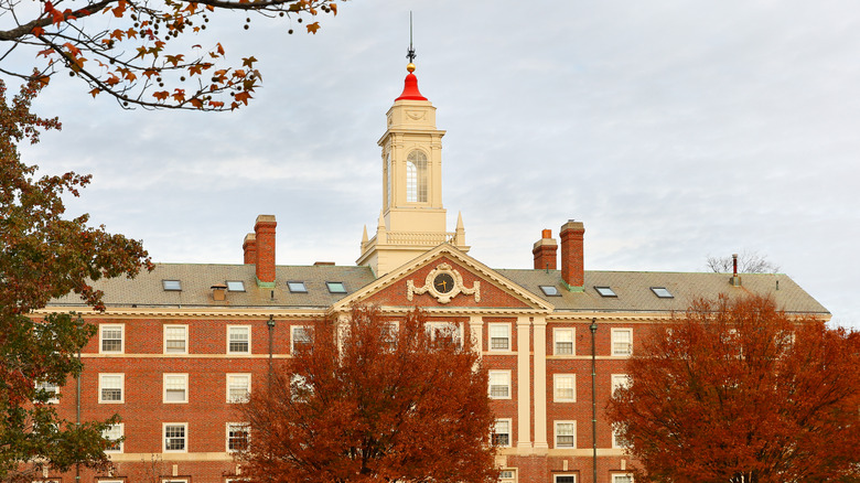 Radcliffe College building at Harvard