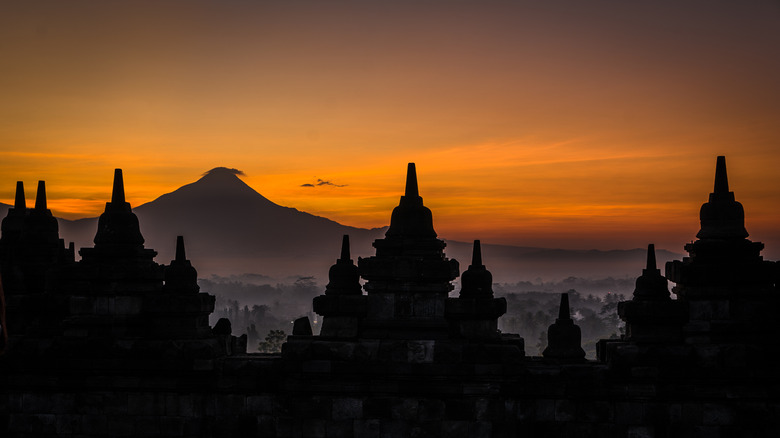 Borobudor sunset