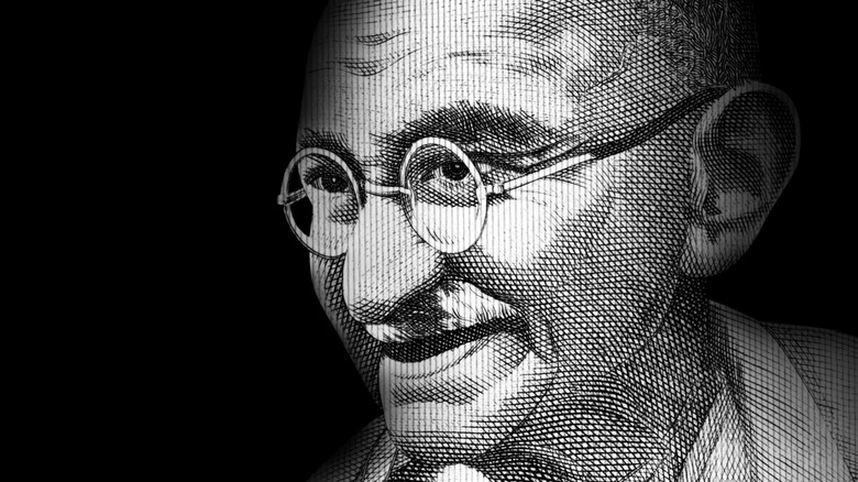 Gandhi portrait 