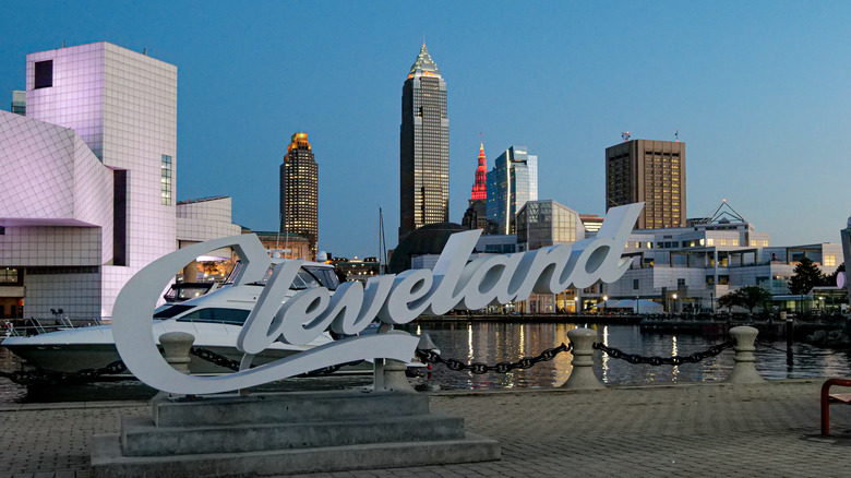 cleveland sign