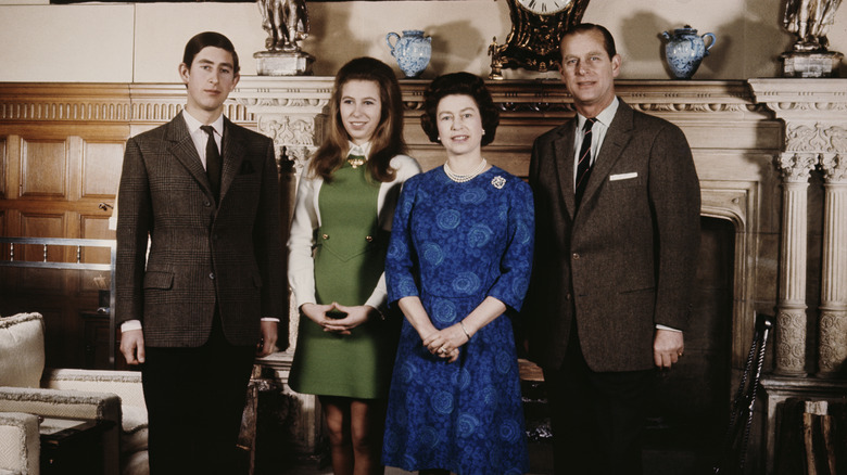 Charles and Anne with family