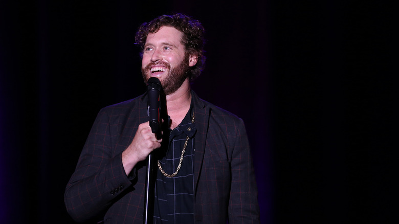 TJ Miller performing standup