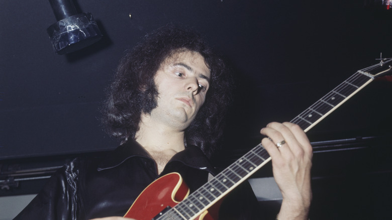 Ritchie Blackmore playing guitar