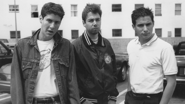 Beastie Boys pose for band photo
