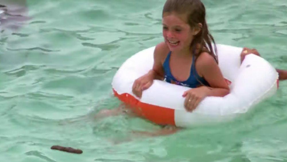 Caddyshack Baby Ruth in pool