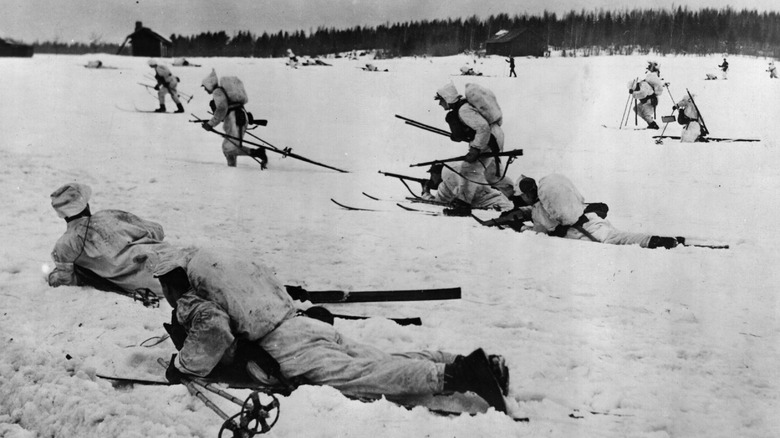 Finnish ski troops, 1939