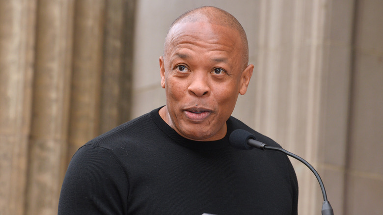 Dr. Dre talking