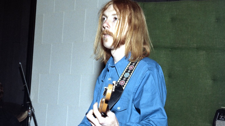 Duane Allman playing guitar