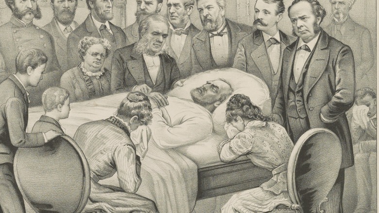 illustration death of james garfield