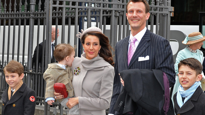 Prince Joachim and family