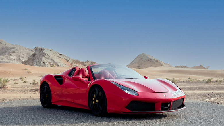 Ferrari 488 in Dubai