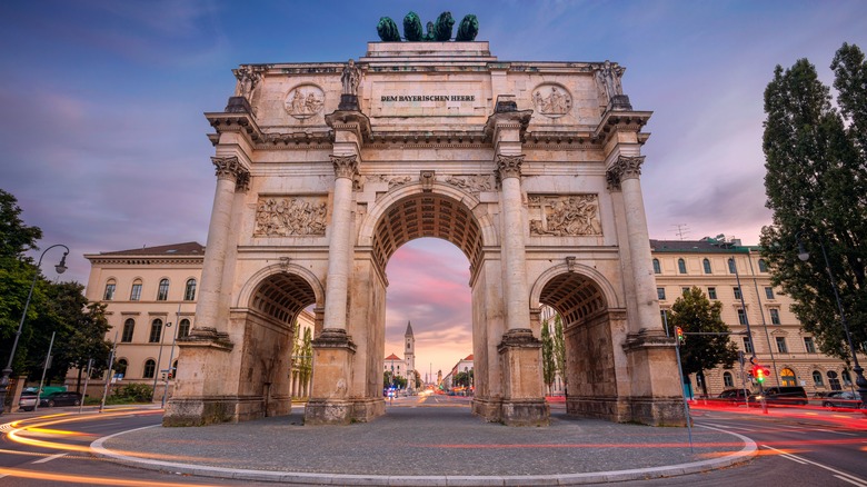 Siegestor in Munich, Germany