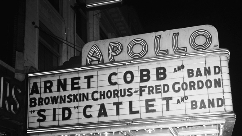 Apollo marquee 1940s arnet cobb