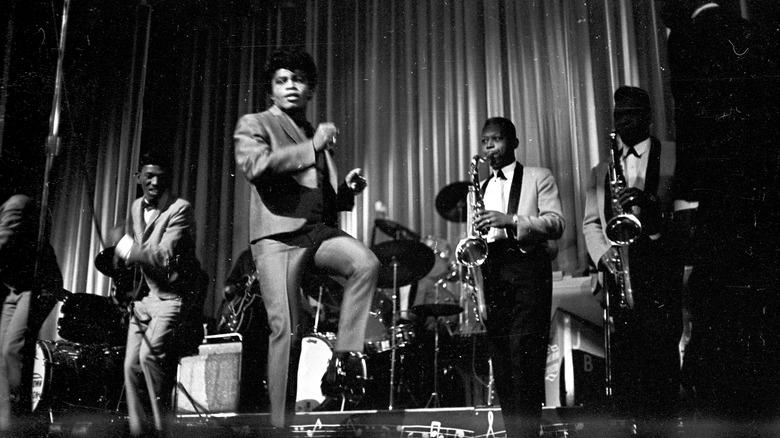 James Brown performing apollo theater