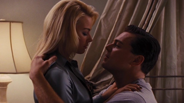 Naomi and Jordan Belfort getting intimate