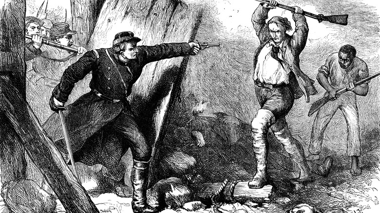 John Brown attacks Harpers Ferry