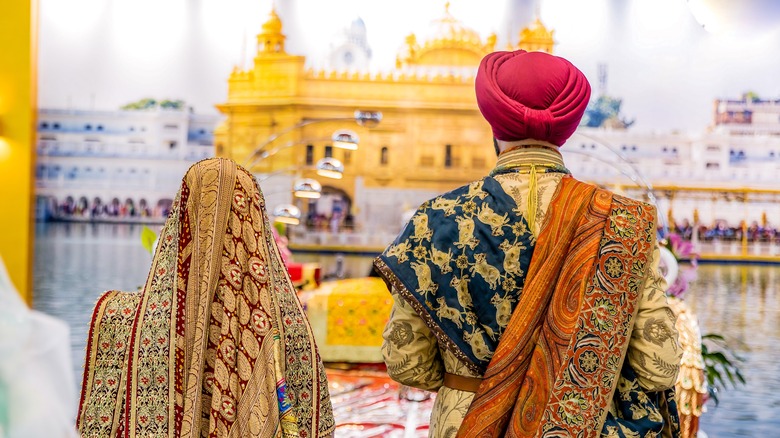 Sikh wedding at Golden Temple