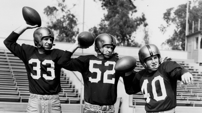 Washington Quarterbacks posing