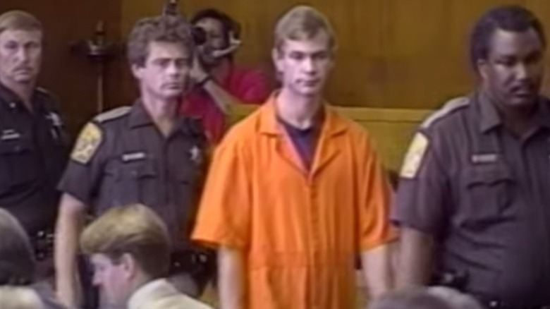 Jeffrey Dahmer in court