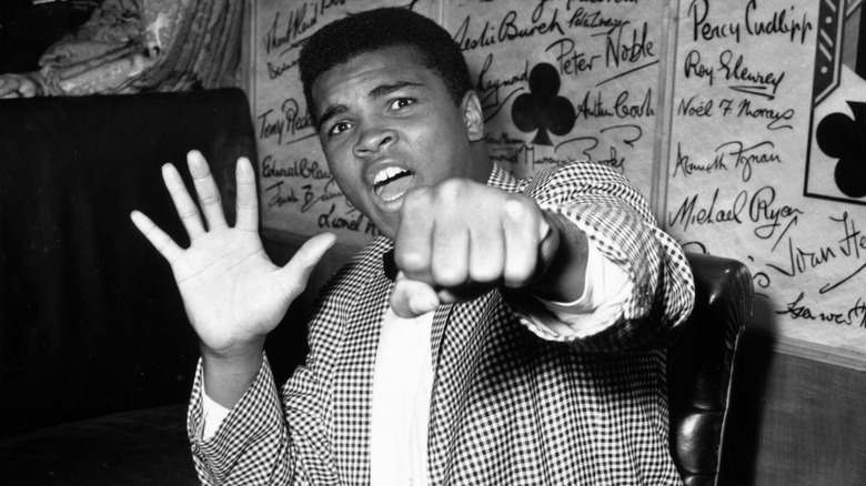 The late Muhammad Ali