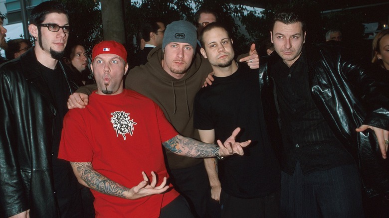 Limp Bizkit goofing around