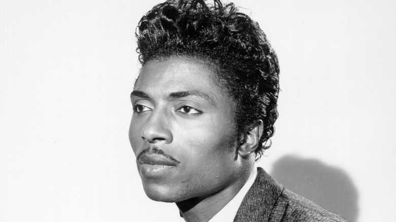 Little Richard staring to side