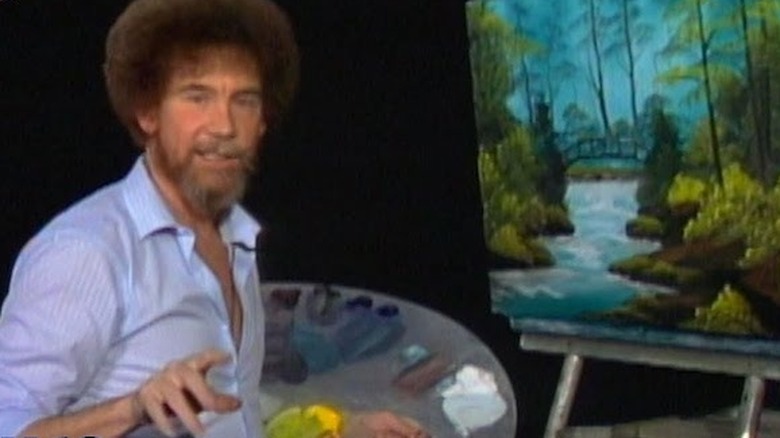 Bob Ross talking