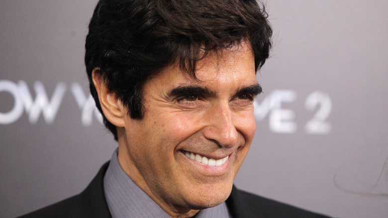 David Copperfield smiling