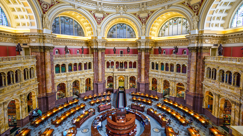 Library of Congress desks