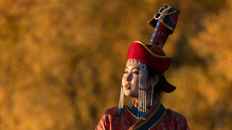 Traditional Mongolian dress