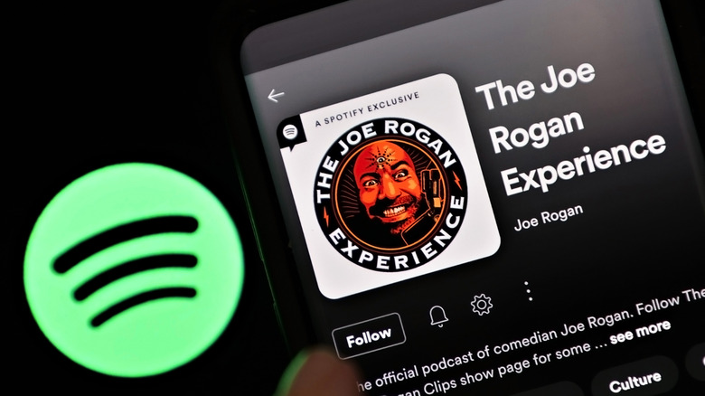 Joe Rogan on Spotify