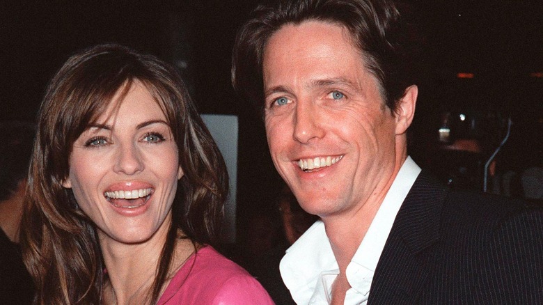 Hugh Grant and Elizabeth Hurley