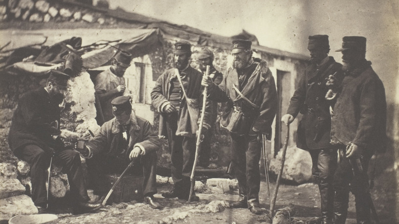 Crimean war soldiers