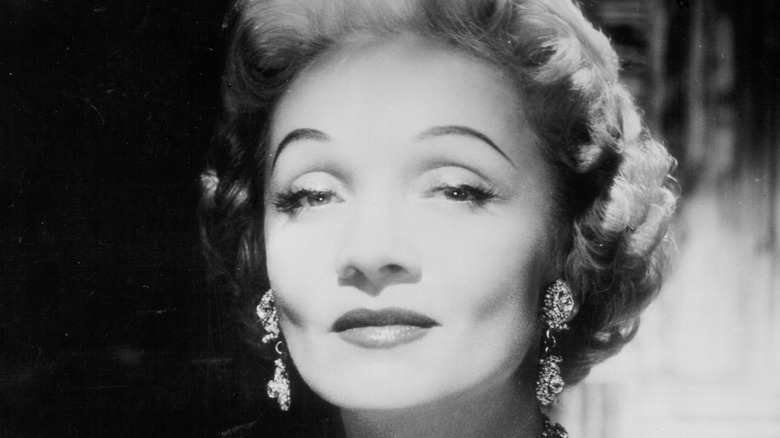 Older Marlene Dietrich