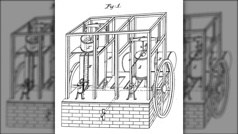 John Gorrie ice machine design