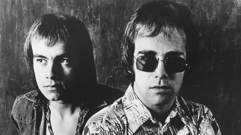 Bernie Taupin and Elton John